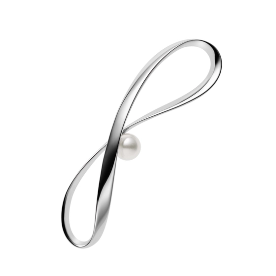 spilla perle mikimoto